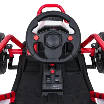 Tornado Go Kart S Funkcijom Drifta, Crveni Go Kart Na Akumulator Auto Na Akumulator 13