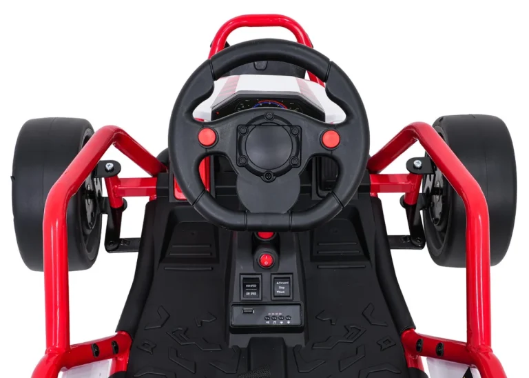 Tornado Go Kart S Funkcijom Drifta, Crveni Go Kart Na Akumulator Auto Na Akumulator 13