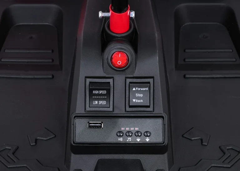Tornado Go Kart S Funkcijom Drifta, Crveni Go Kart Na Akumulator Auto Na Akumulator 14