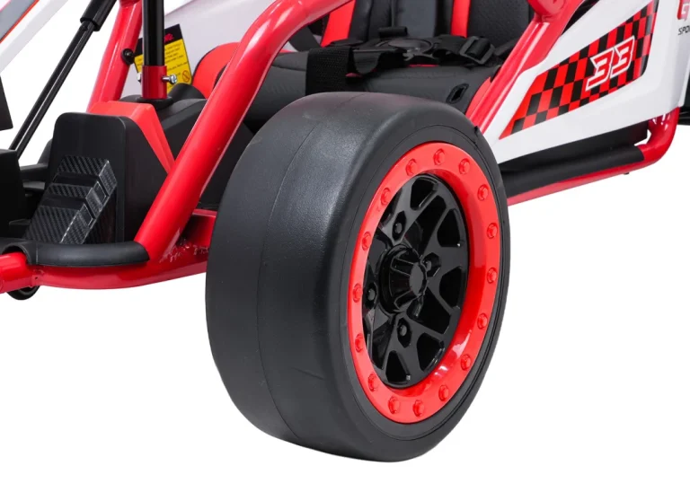 Tornado Go Kart S Funkcijom Drifta, Crveni Go Kart Na Akumulator Auto Na Akumulator 21