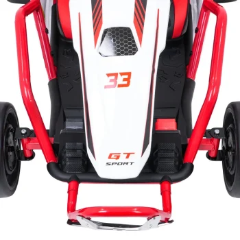 Tornado Go Kart S Funkcijom Drifta, Crveni Go Kart Na Akumulator Auto Na Akumulator 22