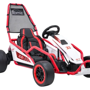 Tornado Go Kart S Funkcijom Drifta, Crveni Go Kart Na Akumulator Auto Na Akumulator 4