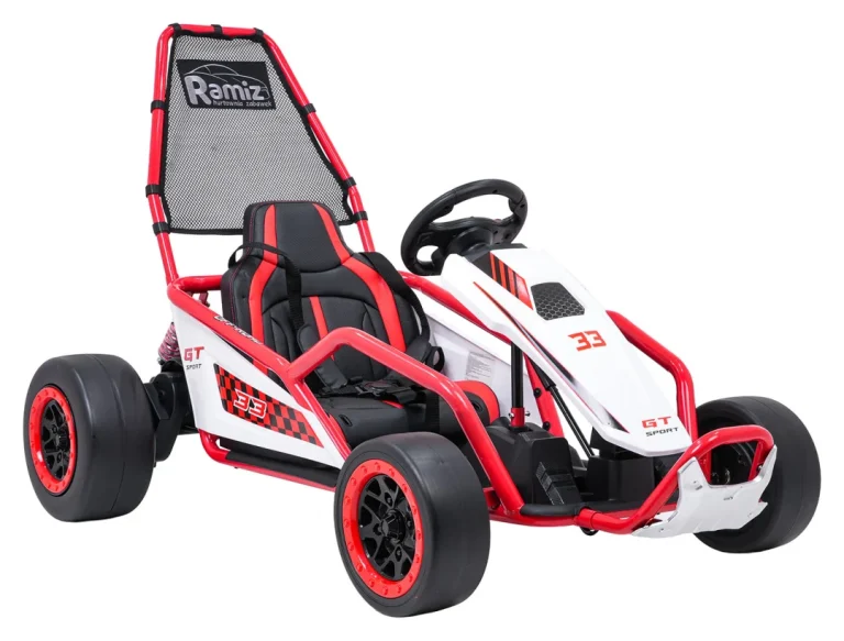 Tornado Go Kart S Funkcijom Drifta, Crveni Go Kart Na Akumulator Auto Na Akumulator 4