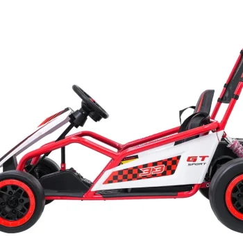 Tornado Go Kart S Funkcijom Drifta, Crveni Go Kart Na Akumulator Auto Na Akumulator 5