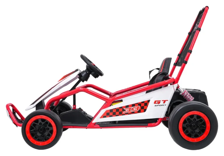 Tornado Go Kart S Funkcijom Drifta, Crveni Go Kart Na Akumulator Auto Na Akumulator 5