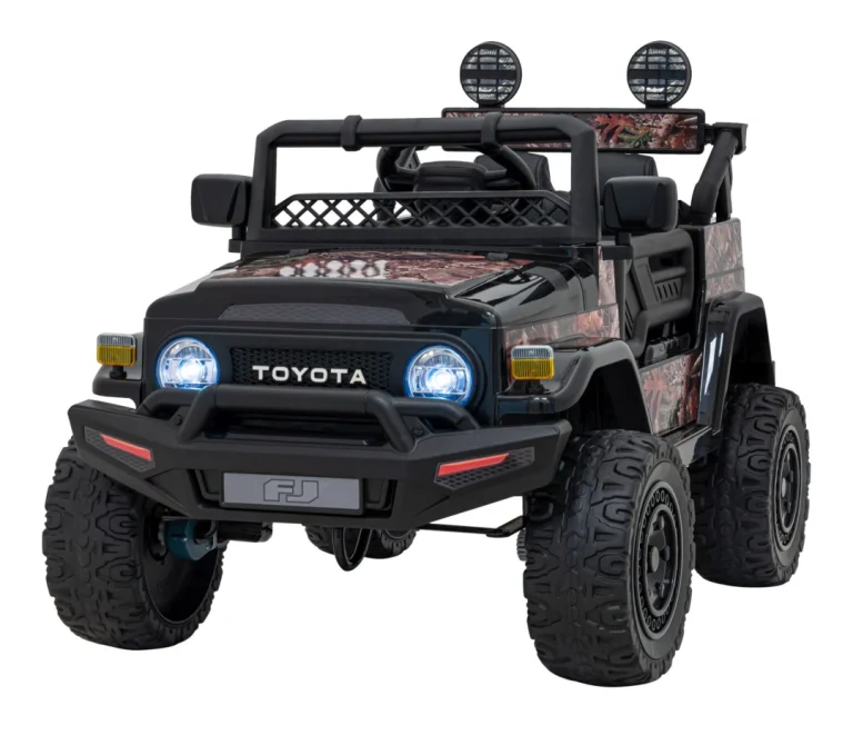 Toyota Fj Cruiser Za Djecu Crno Terensko Vozilo + Daljinski Upravljač 1
