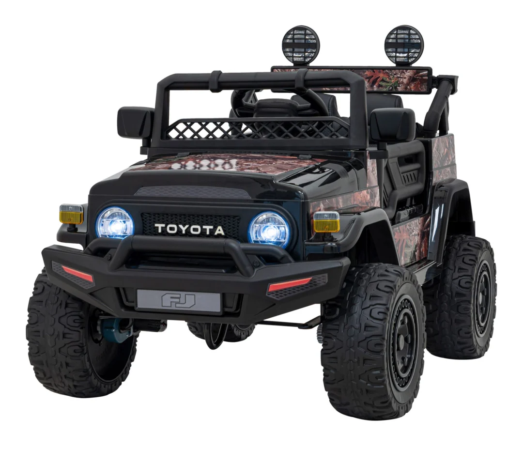 Toyota Fj Cruiser Za Djecu Crno Terensko Vozilo + Daljinski Upravljač 1