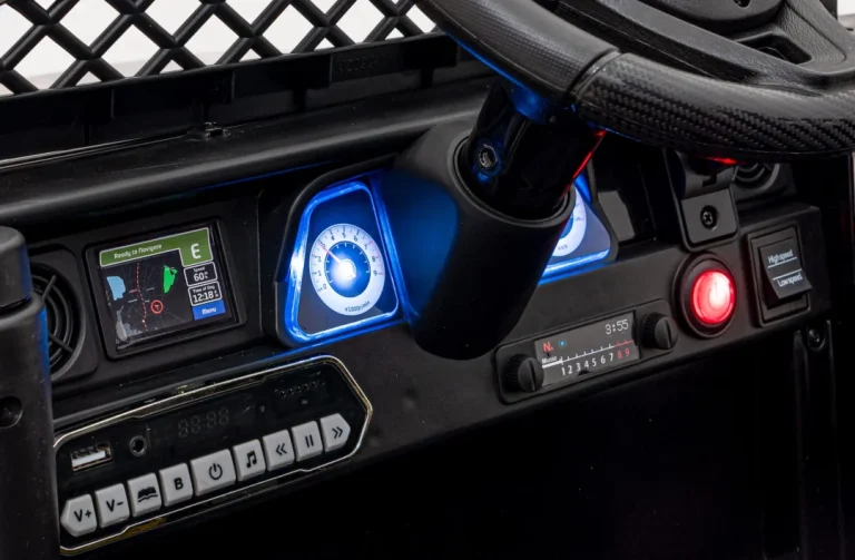 Toyota Fj Cruiser Za Djecu Crno Terensko Vozilo + Daljinski Upravljač 10