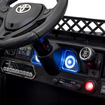 Toyota Fj Cruiser Za Djecu Crno Terensko Vozilo + Daljinski Upravljač 9