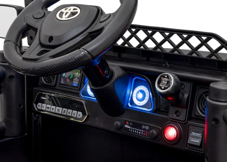 Toyota Fj Cruiser Za Djecu Crno Terensko Vozilo + Daljinski Upravljač 9