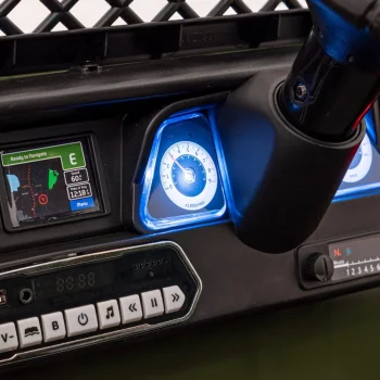 Toyota Fj Cruiser Za Djecu Moro + Daljinski Upravljač + 4x4 Pogon + Audio Led + Eva + Sporo, Zelena 12