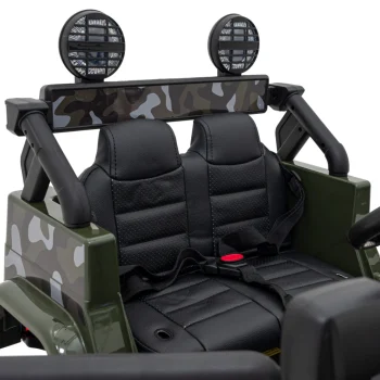 Toyota Fj Cruiser Za Djecu Moro + Daljinski Upravljač + 4x4 Pogon + Audio Led + Eva + Sporo, Zelena 14