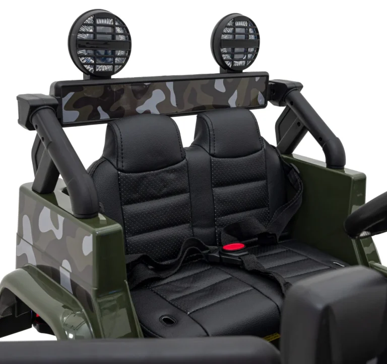 Toyota Fj Cruiser Za Djecu Moro + Daljinski Upravljač + 4x4 Pogon + Audio Led + Eva + Sporo, Zelena 14