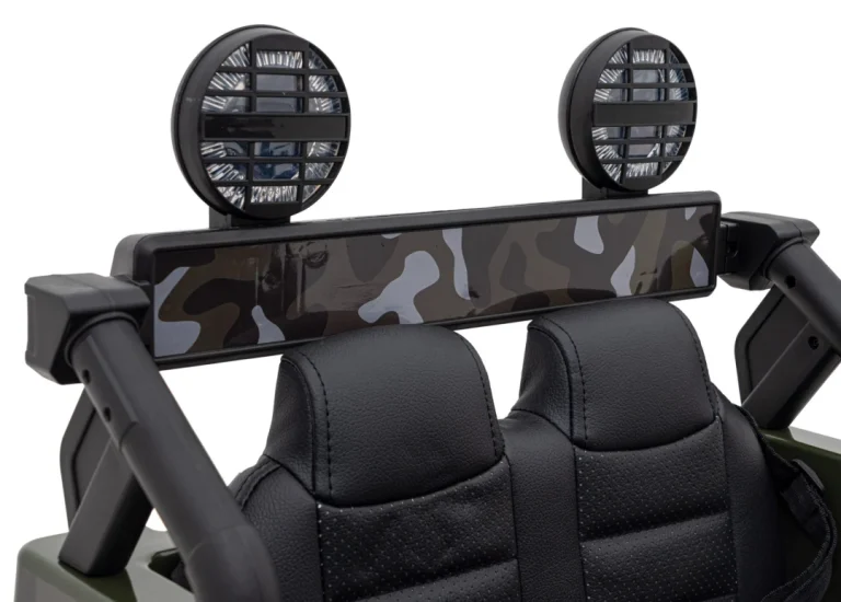 Toyota Fj Cruiser Za Djecu Moro + Daljinski Upravljač + 4x4 Pogon + Audio Led + Eva + Sporo, Zelena 16
