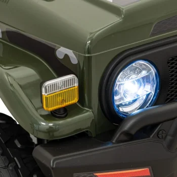 Toyota Fj Cruiser Za Djecu Moro + Daljinski Upravljač + 4x4 Pogon + Audio Led + Eva + Sporo, Zelena 17