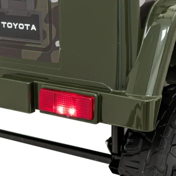 Toyota Fj Cruiser Za Djecu Moro + Daljinski Upravljač + 4x4 Pogon + Audio Led + Eva + Sporo, Zelena 18