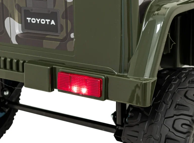 Toyota Fj Cruiser Za Djecu Moro + Daljinski Upravljač + 4x4 Pogon + Audio Led + Eva + Sporo, Zelena 18