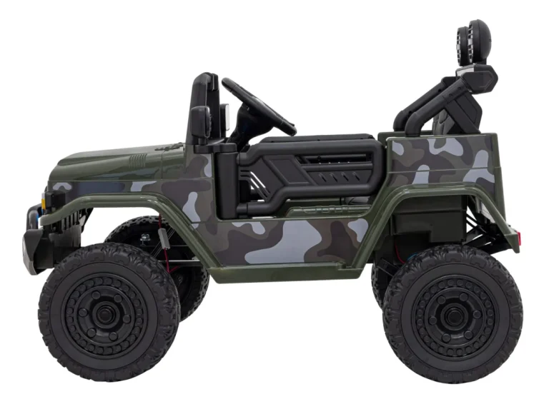Toyota Fj Cruiser Za Djecu Moro + Daljinski Upravljač + 4x4 Pogon + Audio Led + Eva + Sporo, Zelena 5