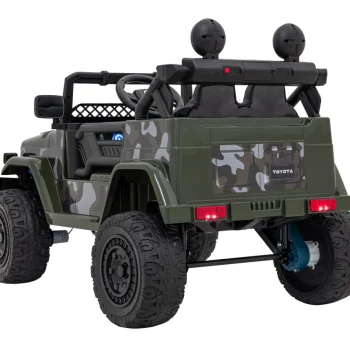 Toyota Fj Cruiser Za Djecu Moro + Daljinski Upravljač + 4x4 Pogon + Audio Led + Eva + Sporo, Zelena 6