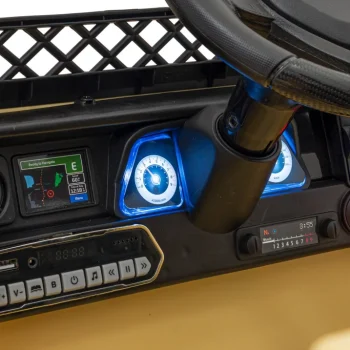 Toyota Fj Cruiser Za Djecu Bež + Daljinski Upravljač + 4x4 Pogon + Audio Led + Eva + Spori, Crna 10