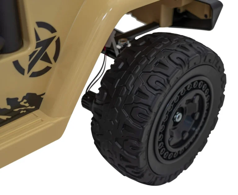Toyota Fj Cruiser Za Djecu Bež + Daljinski Upravljač + 4x4 Pogon + Audio Led + Eva + Spori, Crna 19