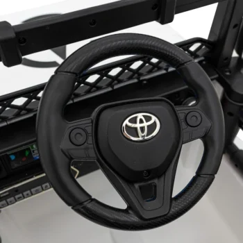 Toyota Fj Cruiser Za Djecu Bijela + Daljinski Upravljač + 4x4 Pogon + Audio Led + Eva + Spori Start 19