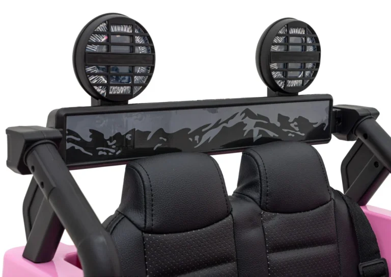Toyota Fj Cruiser Za Djecu Roza + Daljinski Upravljač + 4x4 Pogon + Audio Led + Eva + Spori Start 16