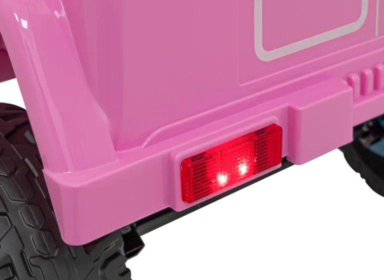 Toyota Fj Cruiser Za Djecu Roza + Daljinski Upravljač + 4x4 Pogon + Audio Led + Eva + Spori Start 17