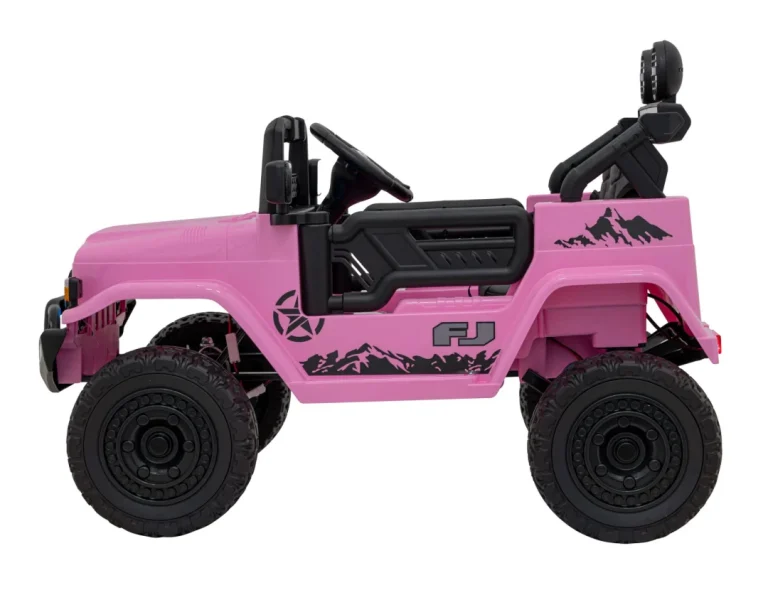 Toyota Fj Cruiser Za Djecu Roza + Daljinski Upravljač + 4x4 Pogon + Audio Led + Eva + Spori Start 5