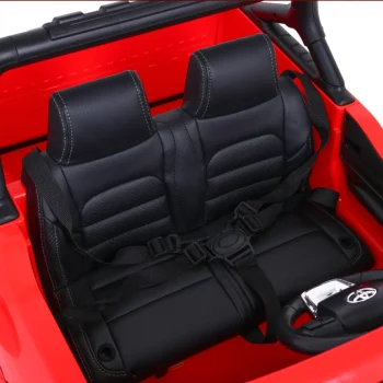 Toyota Hilux Dječji Crveni Kamionet Na Baterije + 4x4 Pogon + Daljinski Upravljač, Crvena 12