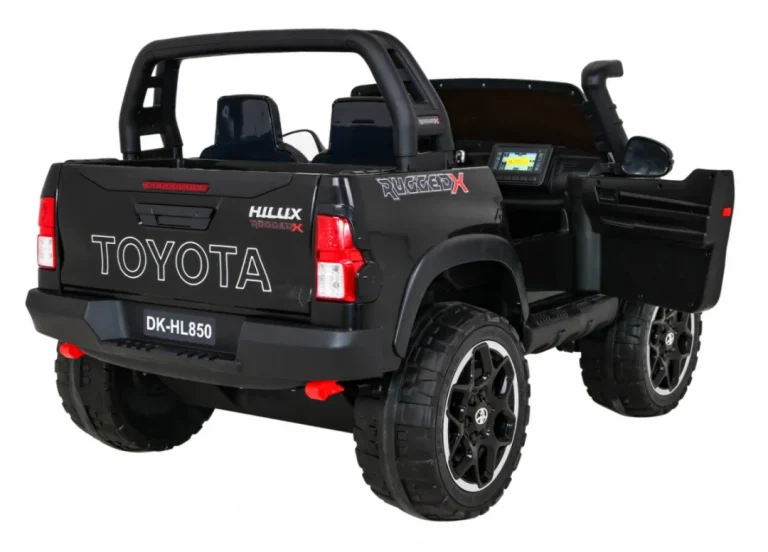 Toyota Hilux Kamionet Na Akumulator, Crni 10