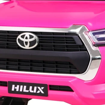 Toyota Hilux Na Baterije Za Djecu, Ružičasti Pickup + 4x4 Pogon + Daljinski Upravljač 14