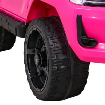 Toyota Hilux Na Baterije Za Djecu, Ružičasti Pickup + 4x4 Pogon + Daljinski Upravljač 16