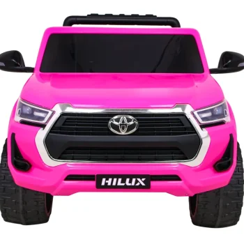 Toyota Hilux Na Baterije Za Djecu, Ružičasti Pickup + 4x4 Pogon + Daljinski Upravljač 2