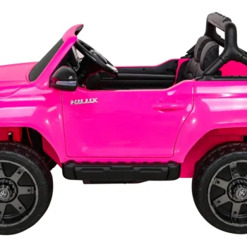 Toyota Hilux Na Baterije Za Djecu, Ružičasti Pickup + 4x4 Pogon + Daljinski Upravljač 3
