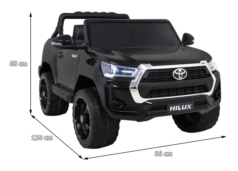 Toyota Hilux Pick Up Na Akumulator 4x4, Crni 11