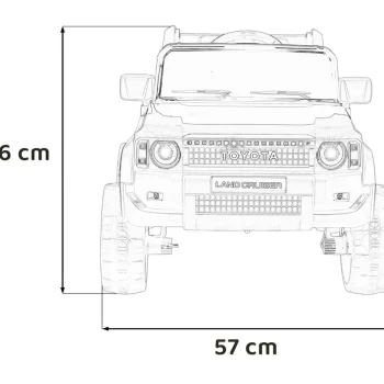 Toyota Land Cruiser Prado Ružičasto Vozilo 2