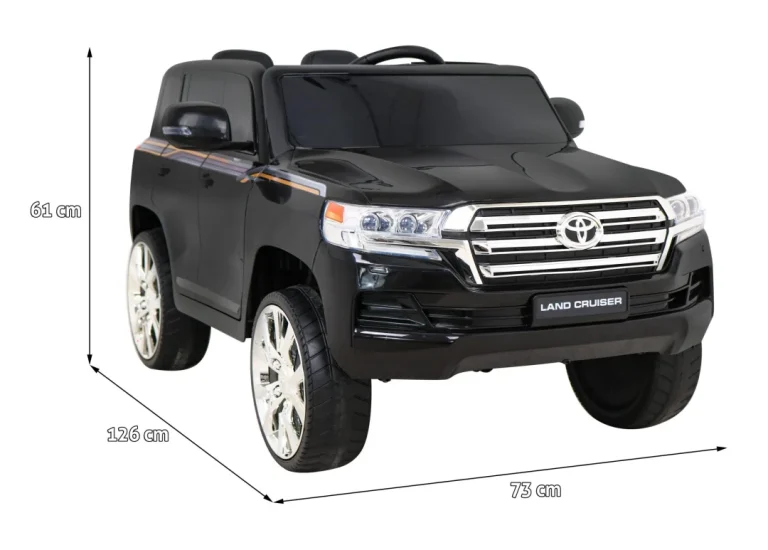 Toyota Land Cruiser Suv Na Akumulator, Crni 2