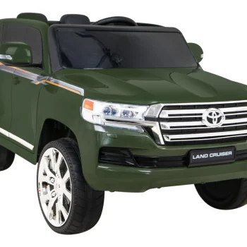 Toyota Land Cruiser Na Baterije, Zeleni Suv + Daljinski Upravljač + Kutija Za Pohranu, Zelena 10