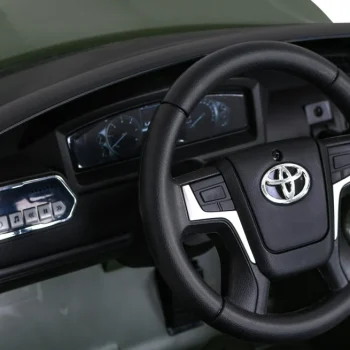 Toyota Land Cruiser Na Baterije, Zeleni Suv + Daljinski Upravljač + Kutija Za Pohranu, Zelena 9