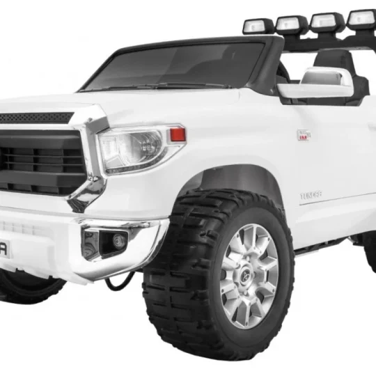Toyota Tundra Xxl Za Djecu, Bijeli Suv + Daljinski Upravljač + Prtljažnik, Bijela 1