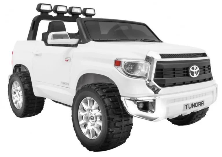 Toyota Tundra Xxl Za Djecu, Bijeli Suv + Daljinski Upravljač + Prtljažnik, Bijela 10