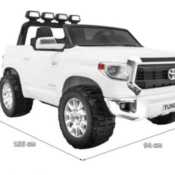 Toyota Tundra Xxl Za Djecu, Bijeli Suv + Daljinski Upravljač + Prtljažnik, Bijela 2