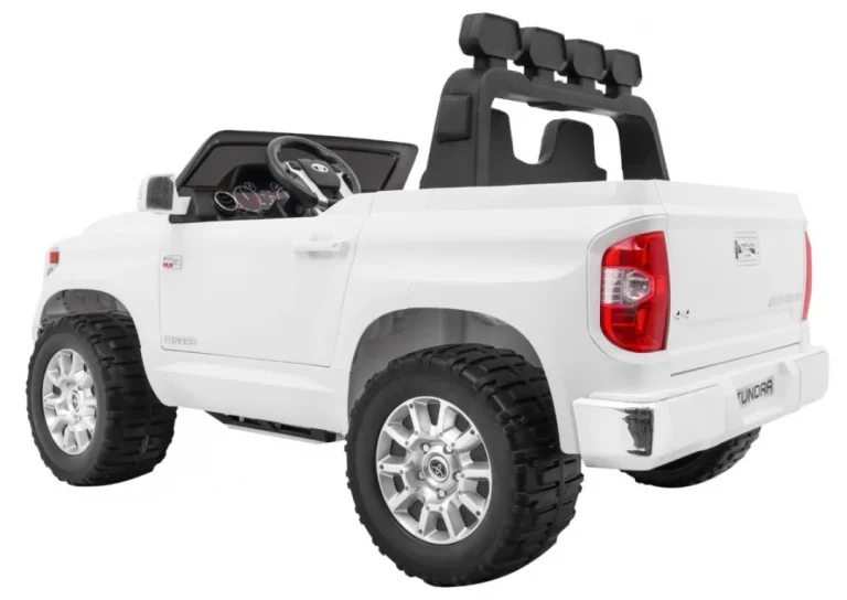 Toyota Tundra Xxl Za Djecu, Bijeli Suv + Daljinski Upravljač + Prtljažnik, Bijela 5