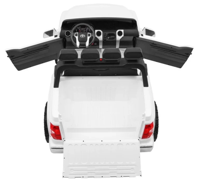 Toyota Tundra Xxl Za Djecu, Bijeli Suv + Daljinski Upravljač + Prtljažnik, Bijela 7