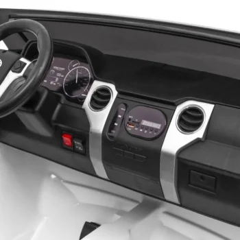 Toyota Tundra Xxl Za Djecu, Bijeli Suv + Daljinski Upravljač + Prtljažnik, Bijela 8