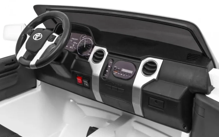 Toyota Tundra Xxl Za Djecu, Bijeli Suv + Daljinski Upravljač + Prtljažnik, Bijela 8