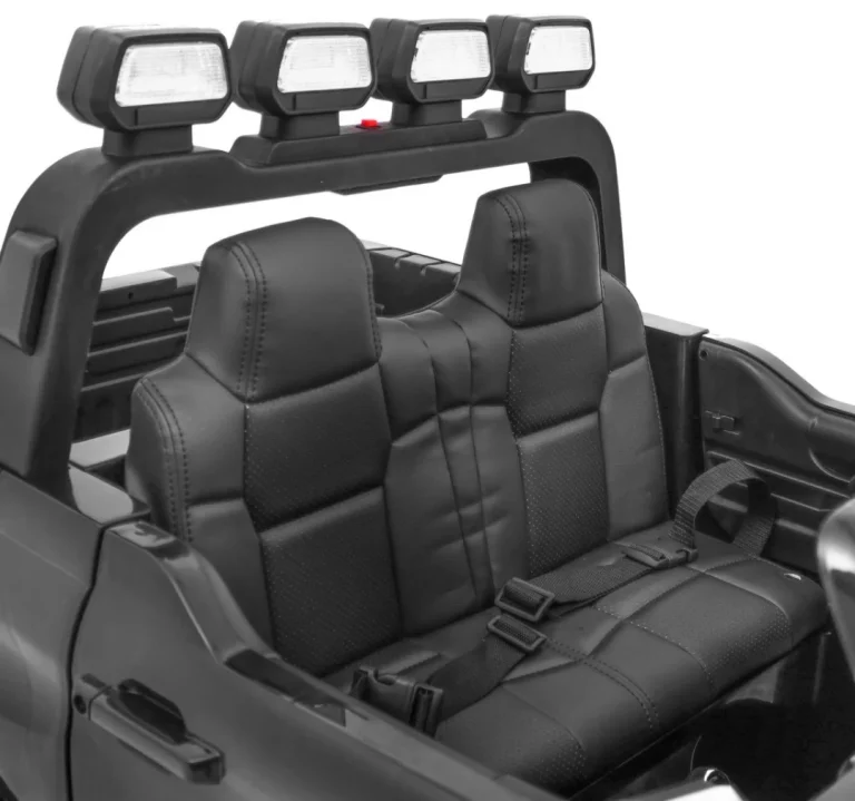 Toyota Tundra Xxl Za Djecu Crna + Daljinski Upravljač + Prtljažnik + Led + Audio + Eva + Spori Start 13