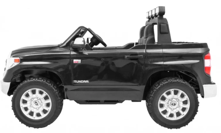 Toyota Tundra Xxl Za Djecu Crna + Daljinski Upravljač + Prtljažnik + Led + Audio + Eva + Spori Start 4