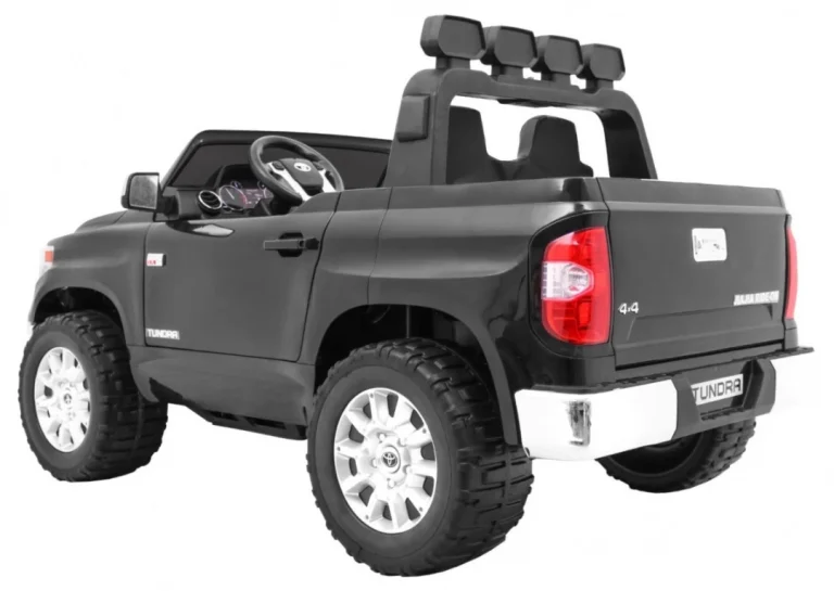 Toyota Tundra Xxl Za Djecu Crna + Daljinski Upravljač + Prtljažnik + Led + Audio + Eva + Spori Start 5